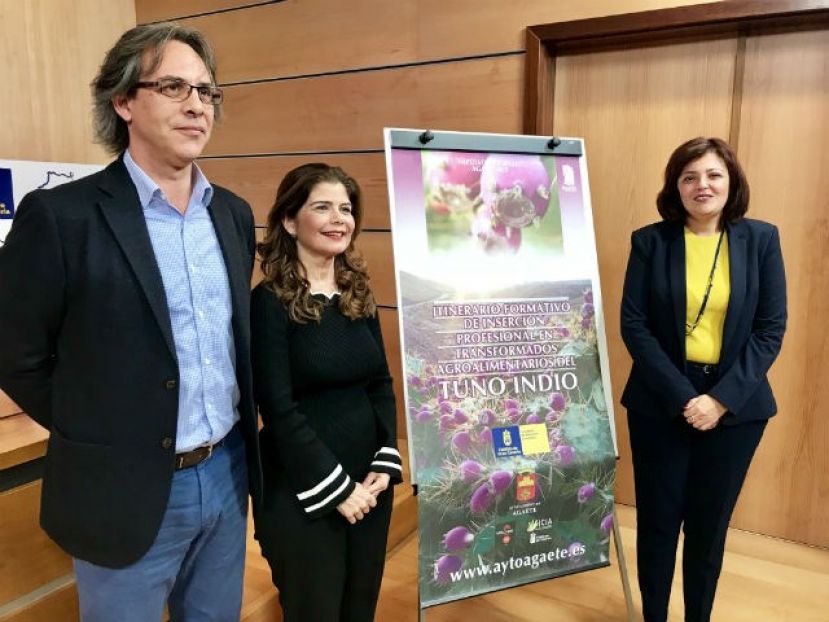 El Cabildo y el Ayuntamiento de Agaete impulsan un proyecto de formaci&oacute;n sobre transformados del tuno indio