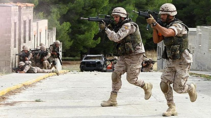 Maniobras militares de las Unidades del Mando de Canarias