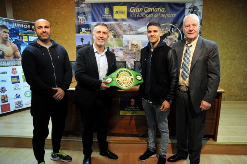 Campeonato del Mundo de Boxeo en Las Palmas, un grancanario aspirante