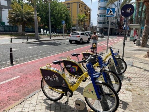 Transportes subvenciona con 525.000 euros el servicio de bicicletas eléctricas en Las Palmas de Gran Canaria