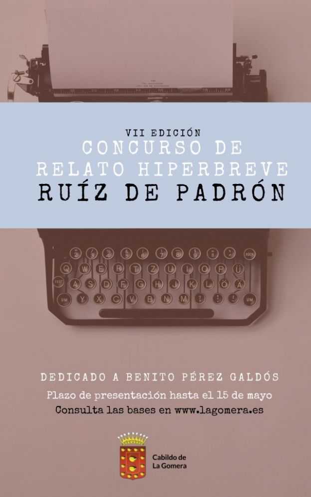 La Gomera: VII Concurso de Relato Hiperbreve &acute;Ruiz de Padr&oacute;n' por el D&iacute;a del Libro