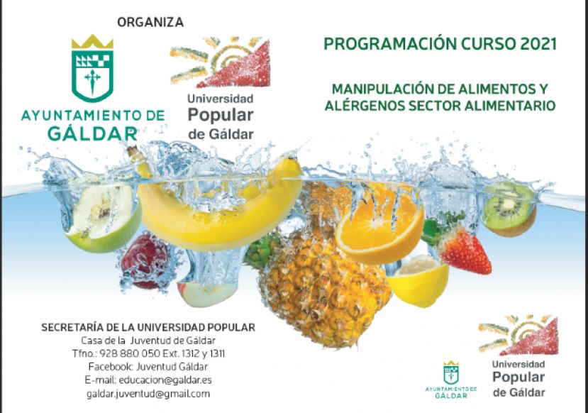 La UP de G&aacute;ldar organiza nuevos cursos de manipulador de alimentos y al&eacute;rgenos