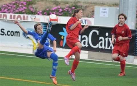 Camp. Nacional alev&iacute;n femenino: Empate a cero goles entre Canarias y Baleares