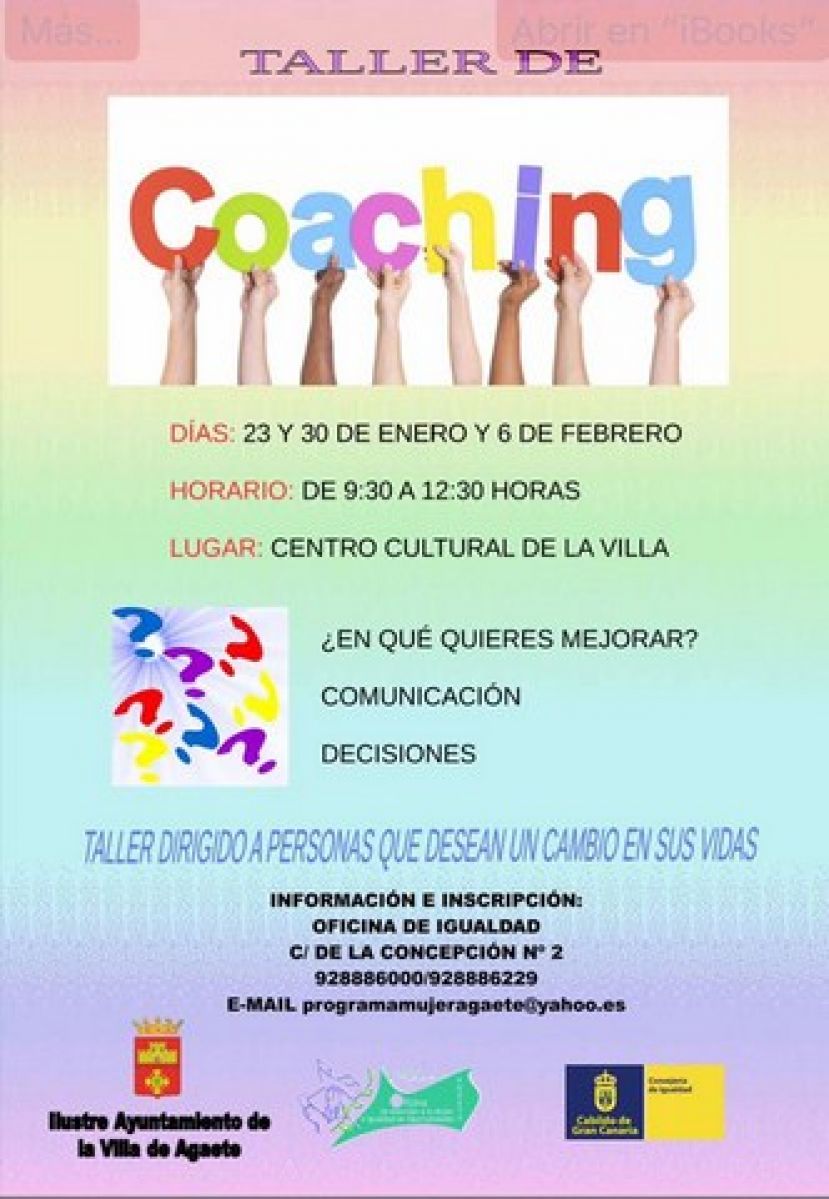 La Villa de Agaete pone en marcha el Taller de Coaching por la Igualdad
