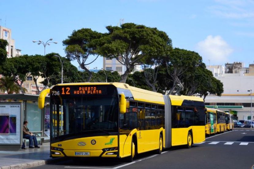 Las Palmas: Pago directo en la las Guaguas Municipales S.A.