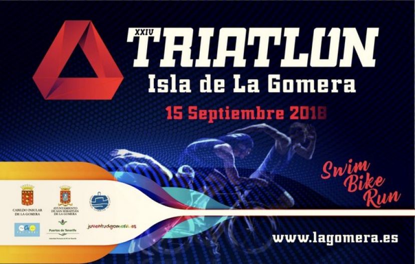 La Gomera se prepara para más de 25 kilómetros de desafío en su XXIV triatlón