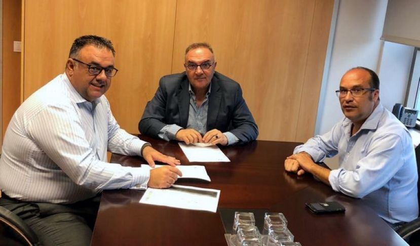 Valleseco:  Abordan el desarrollo del proyecto del nuevo Centro de Salud