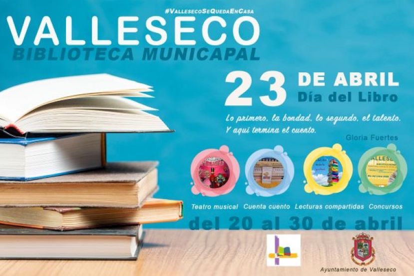La Biblioteca Municipal de Valleseco invita a celebrar el D&iacute;a del Libro