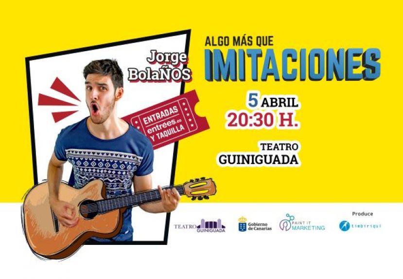 Jorge Bola&ntilde;os vuelve a hacernos re&iacute;r con su show 'Algo m&aacute;s que Imitaciones'