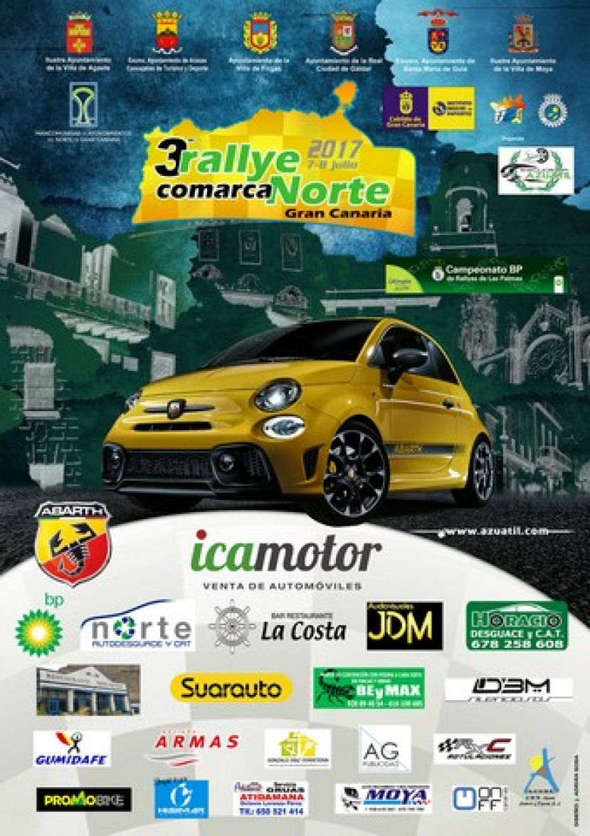 Gu&iacute;a: El III Rally Comarca Norte de Gran Canaria pasa este s&aacute;bado por la ciudad