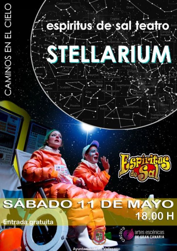 Esp&iacute;ritus de Sal Teatro presenta la obra &ldquo;Stellarium&rdquo; en Valleseco