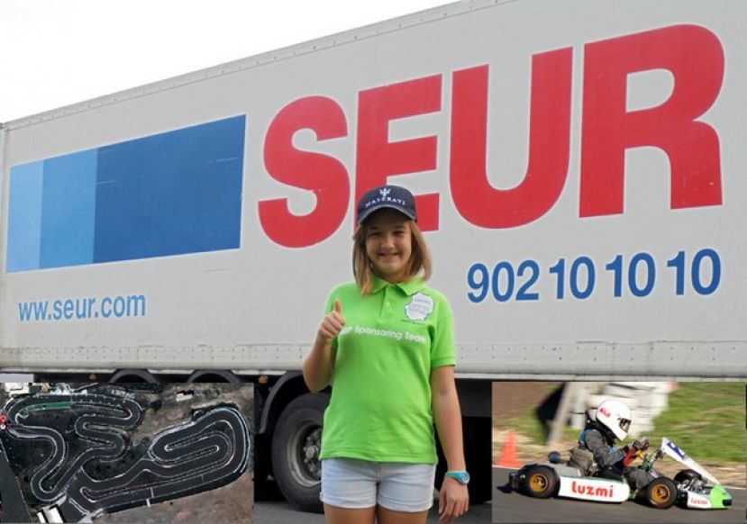 Karting: Luzmi Santana Ramos con Seur hacia Lanzarote
