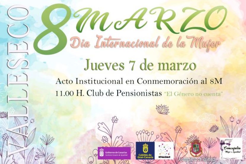 Valleseco: Comienza los actos conmemorativos del 8M