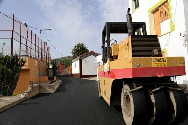 El ayuntamiento de Valleseco ha dado por concluidas las obras de asfaltado