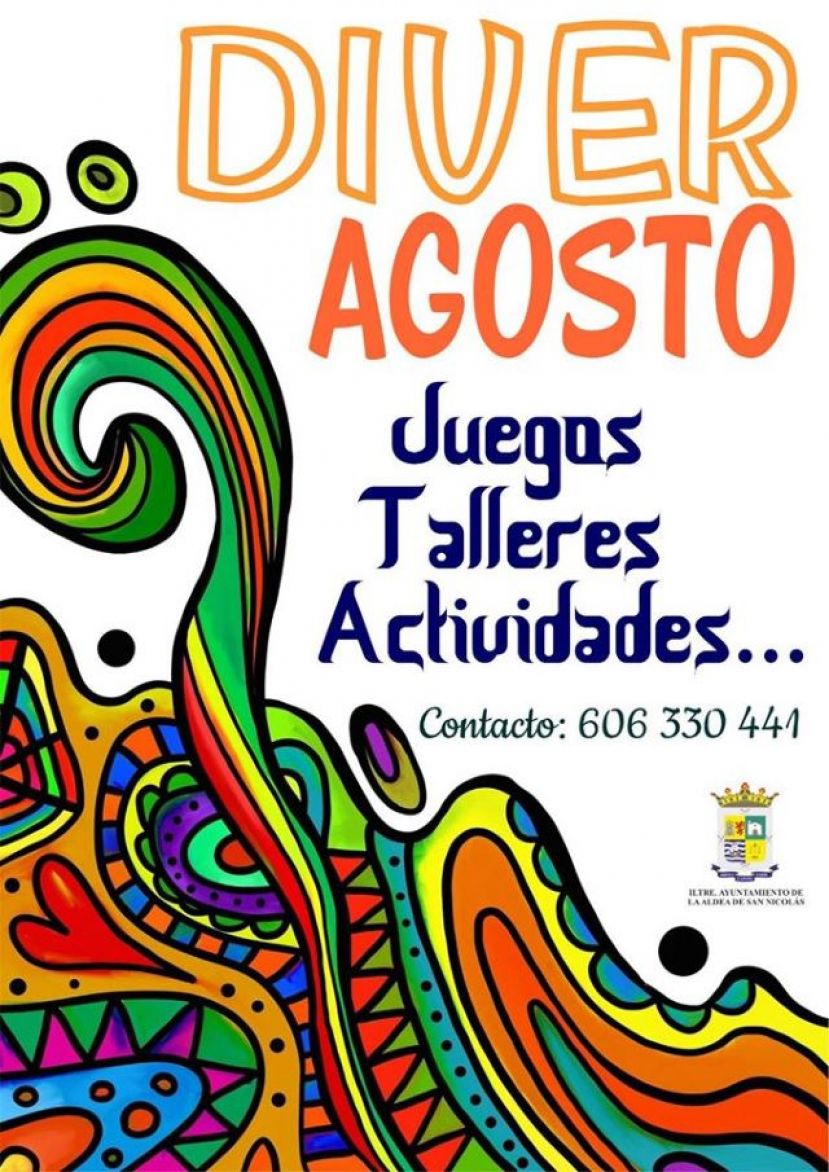 La Aldea: Actividades para niños y niñas nacidos entre 2008 y 2016 en Diver Agosto