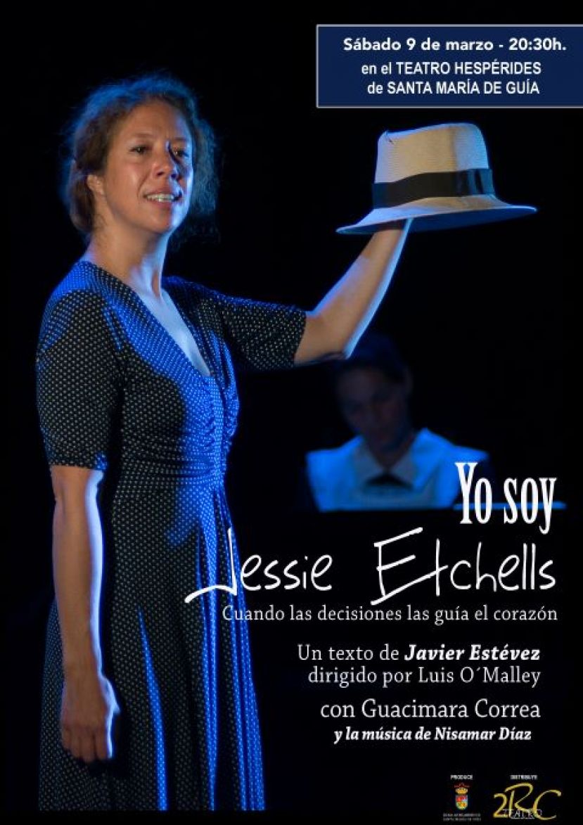 Gu&iacute;a: La obra teatral 'Yo Soy Jessie Etchells' vuelve al Teatro Hesp&eacute;rides este s&aacute;bado