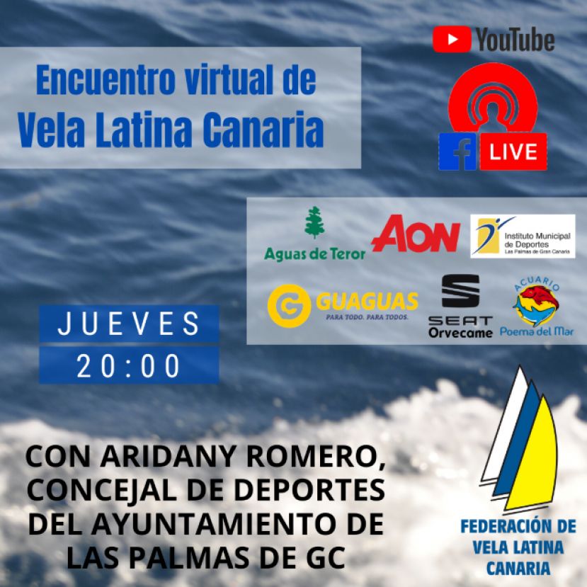 Aridany Romero protagonista en un nuevo Encuentro Virtual de Vela Latina Canaria