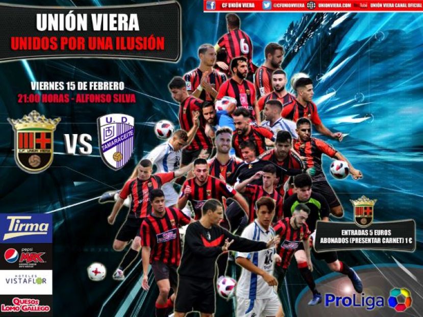 Fútbol: Unión Viera - Tamaraceite, duelo de ascendidos en la zona noble de Tercera