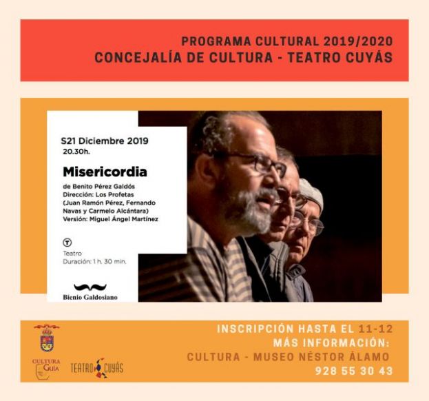 Gu&iacute;a: Nueva salida al Teatro Cuy&aacute;s para disfrutar de la obra &lsquo;Misericordia&rsquo;