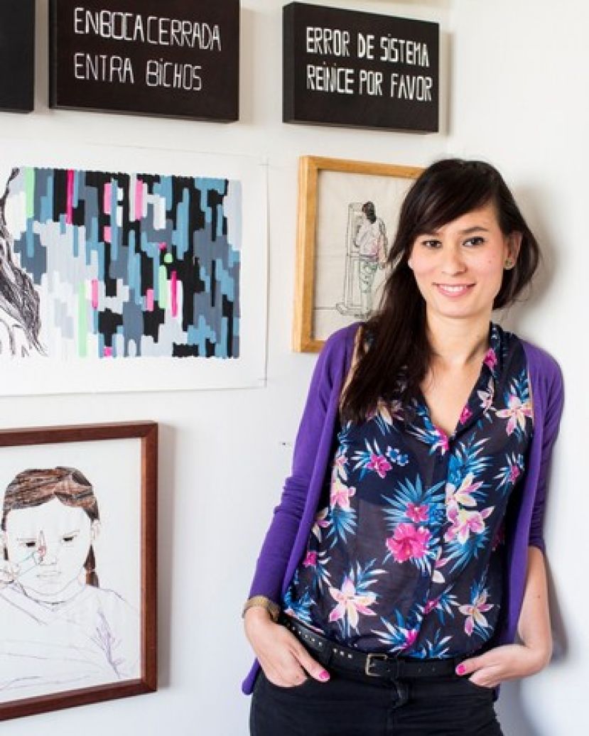 La artista Adassa Santana imparte una charla coloquio sobre su obra en la Biblioteca CAAM