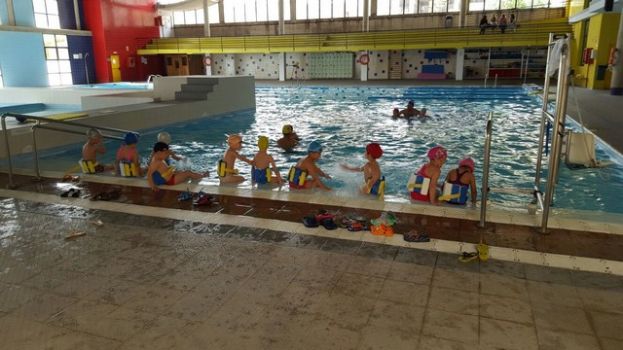 G&aacute;ldar: Fin deTemporada de Asistencia de los Colegios a la Piscina de San Isidro