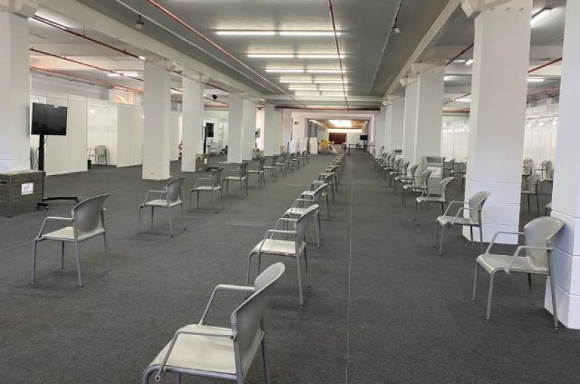 El Cabildo ultima los preparativos para que Infecar sea un centro de vacunación masiva desde el miércoles en Gran Canaria