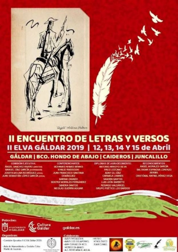 G&aacute;ldar acoge el II Encuentro de Letras y Versos del Atl&aacute;ntico del 12 al 15 de abril