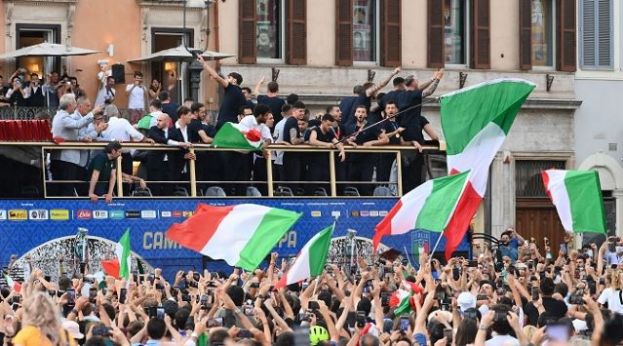 La victoria de Italia despierta cierto patriotismo deportivo europeo