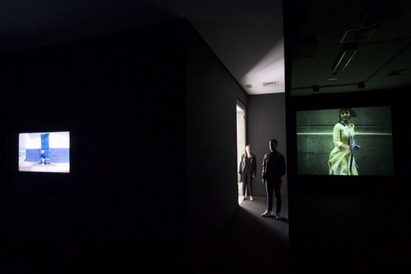 Exposición de Eli Cortiñas que se exhibe en el CAAM-San Antonio Abad