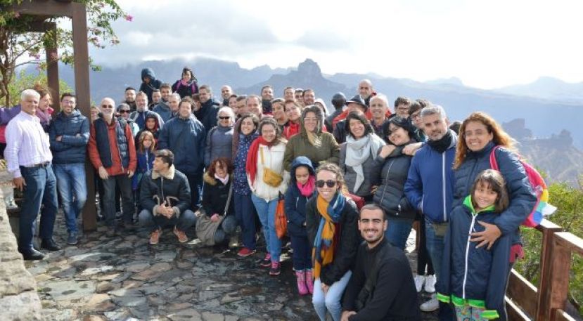Las 40 voces del Coro de la OFGC buscan inspiraci&oacute;n en las Monta&ntilde;as Sagradas
