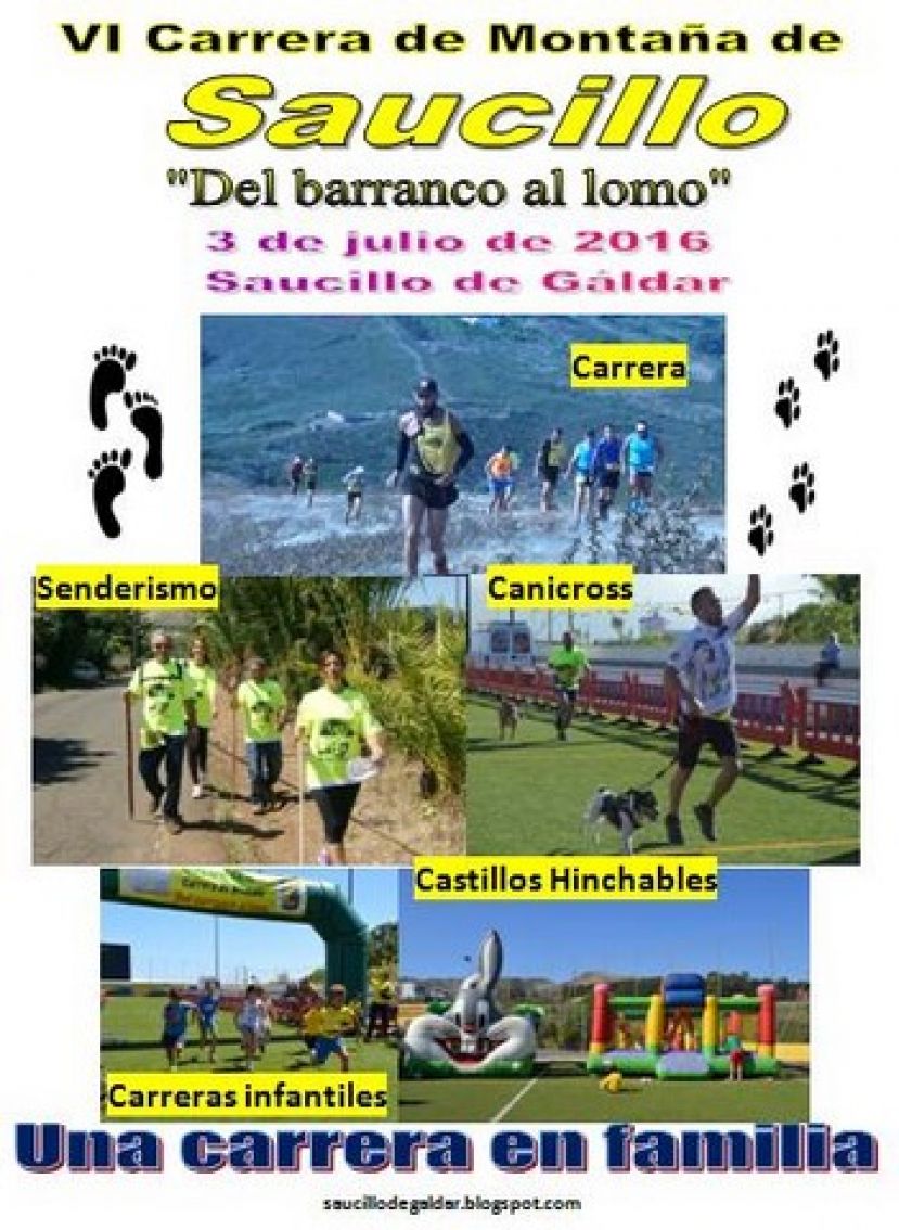 Gáldar: VI Carrera de Montaña de Saucillo, este domingo 3 de junio 2016
