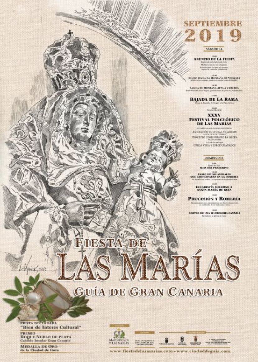 El pr&oacute;ximo fin de semana Gu&iacute;a celebra la Fiesta de la Rama de Las Mar&iacute;as