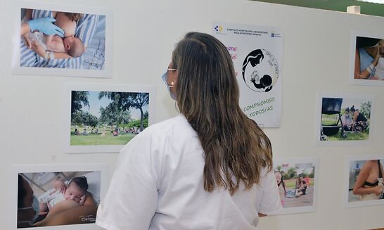 El Materno Infantil se suma a la Semana Mundial de la Lactancia Materna