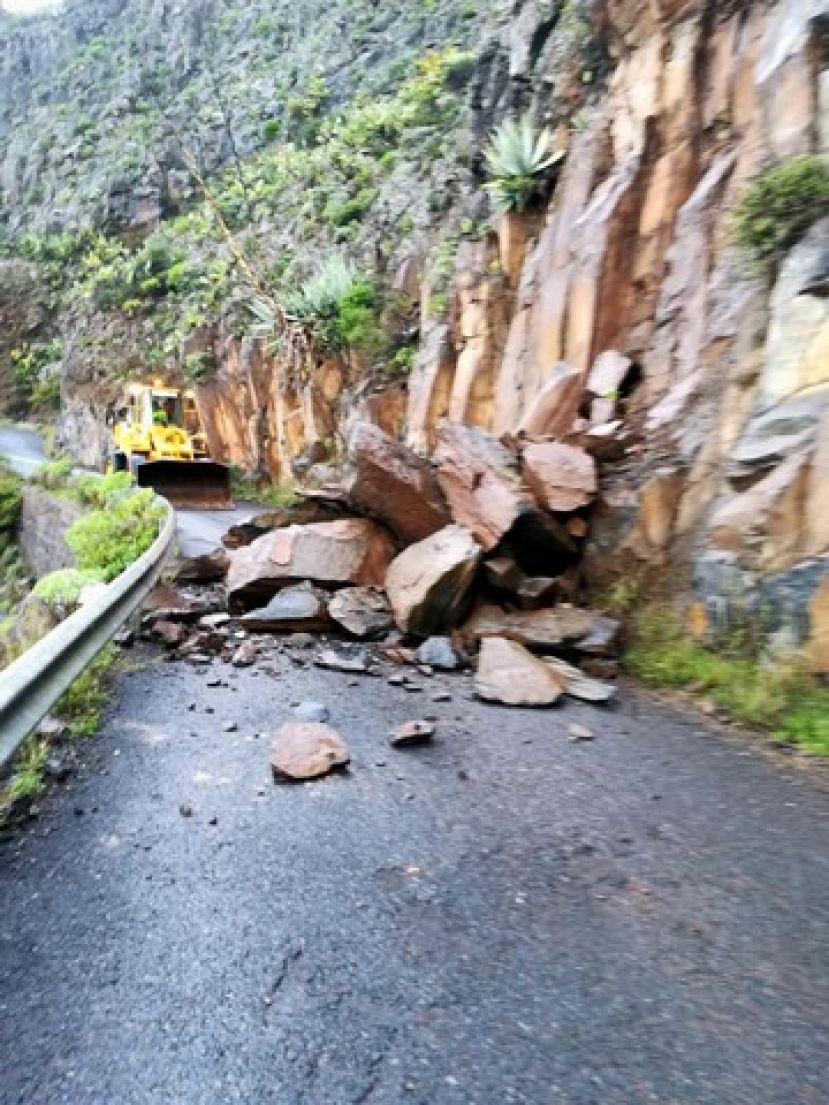 El operativo del Cabildo atiende a una veintena de incidencias en La Gomera