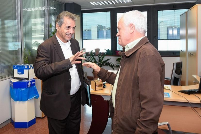 El Cabildo de Gran Canaria, primera instituci&oacute;n que visita el alcalde de Nuadib&uacute; en el extranjero para incrementar la cooperaci&oacute;n