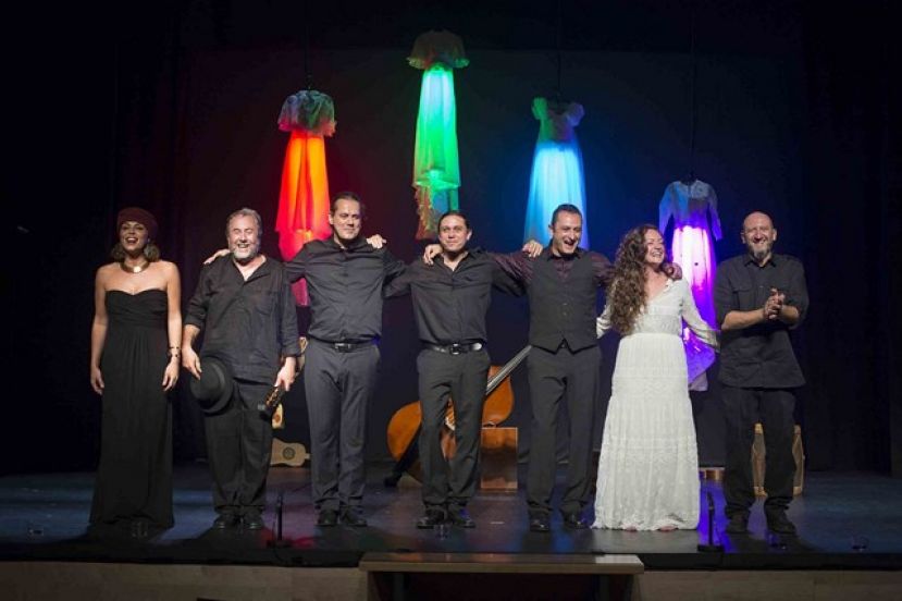 Alegransa presenta en la Plaza de Santiago su espectáculo ‘Cuerdas en el Aire’