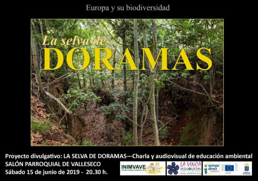 La Exposición Divulgativa “LA SELVA DE DORAMAS” se mostrará en  Valleseco