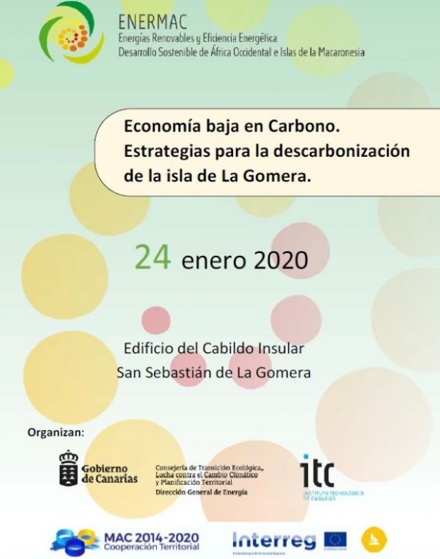 La Gomera: Seminario &lsquo;Econom&iacute;a baja en carbono&rsquo; re&uacute;ne a agentes de la transici&oacute;n