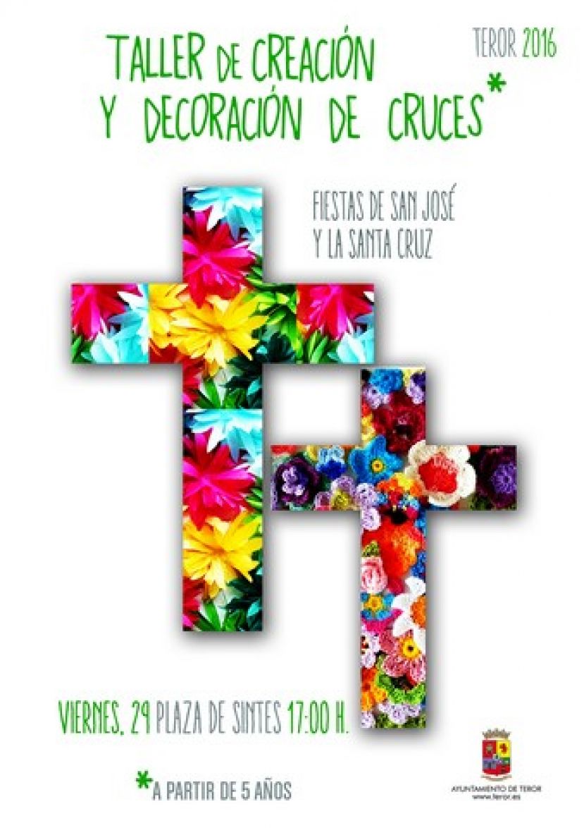 Teror anima a decorar las fachadas con cruces para la festividad de la Santa Cruz