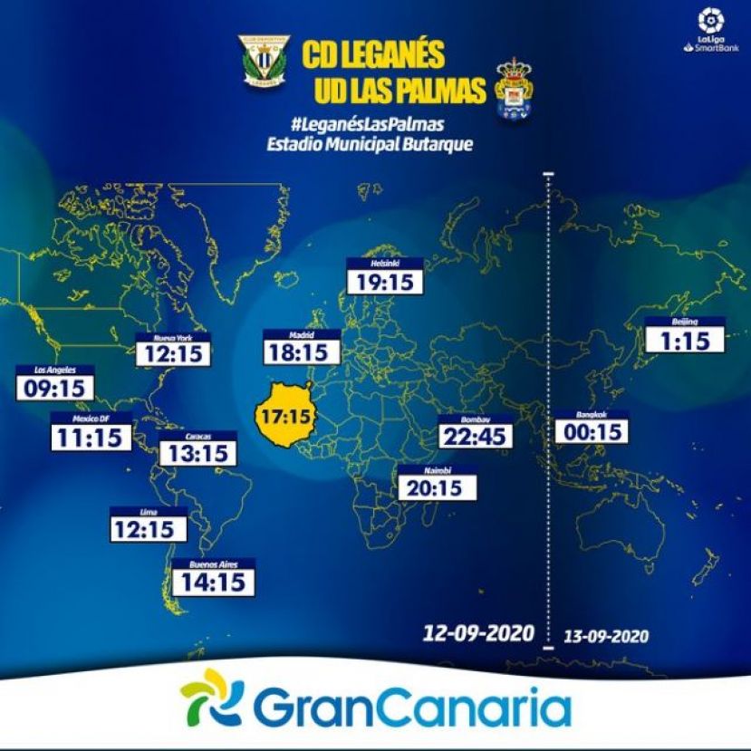 Radio Faro del Noroeste retransmite desde las 16.30 horas, CD. Leganés - UD. Las Palmas