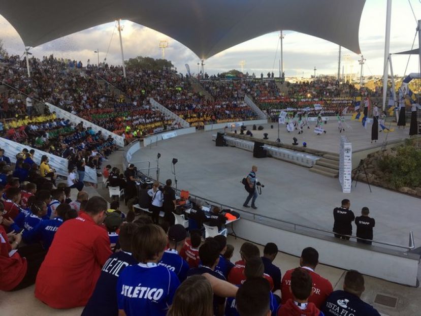 Inauguraci&oacute;n de la XI edici&oacute;n de la Copa Rodagon - Danone Nations Cup
