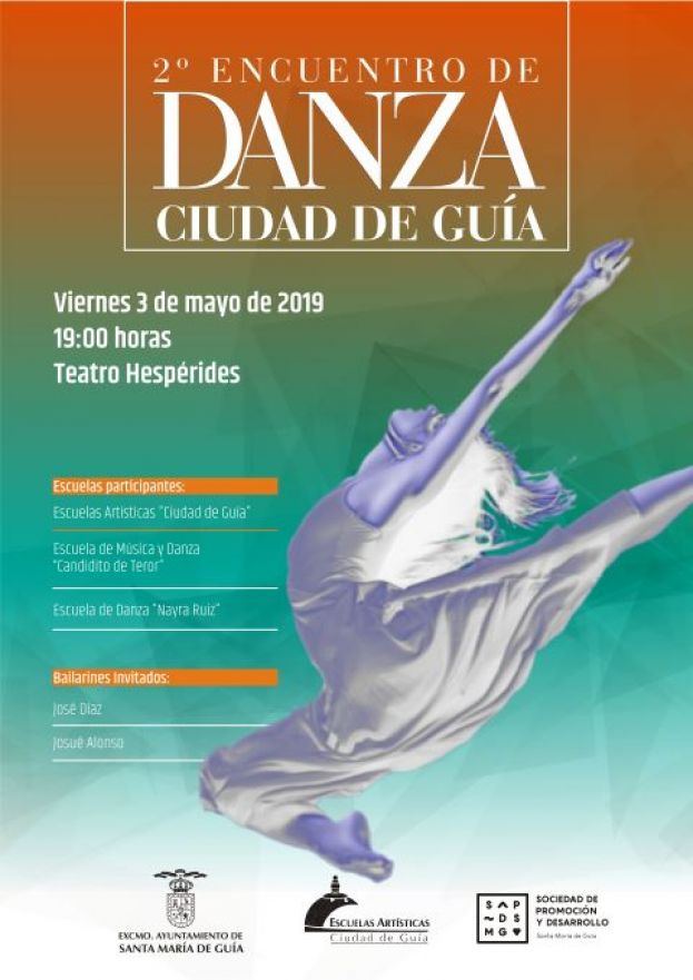 Segundo Encuentro de Danza Ciudad de Gu&iacute;a este viernes en el Teatro Hesp&eacute;rides