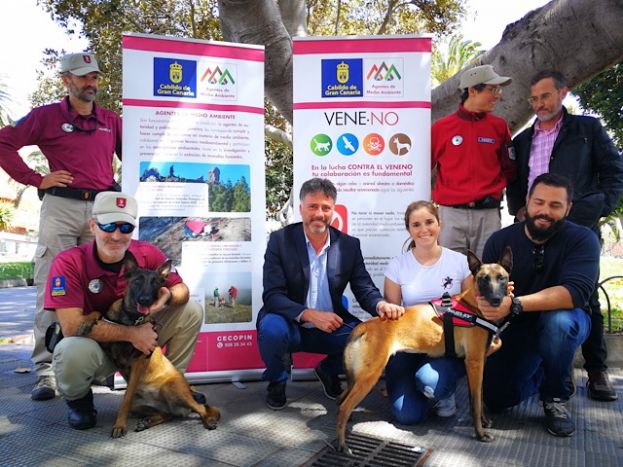 Gran Canaria cuenta ya con la 1&ordf; unidad canina en detecci&oacute;n de venenos