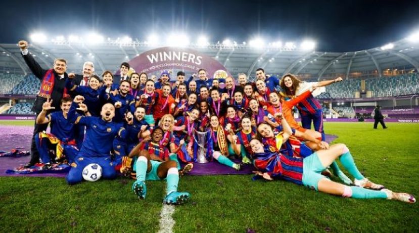 El CSD concede la placa de oro al m&eacute;rito deportivo al Bar&ccedil;a femenino