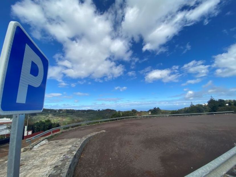 Valleseco finaliza las obras del aparcamiento de Zumacal