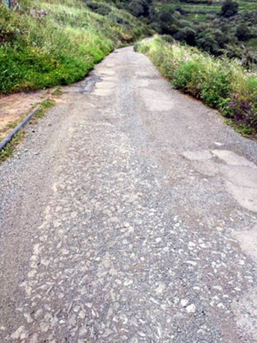 La mejora del firme de la carretera Pinar de Ojeda-Corcovado se inicia en mayo