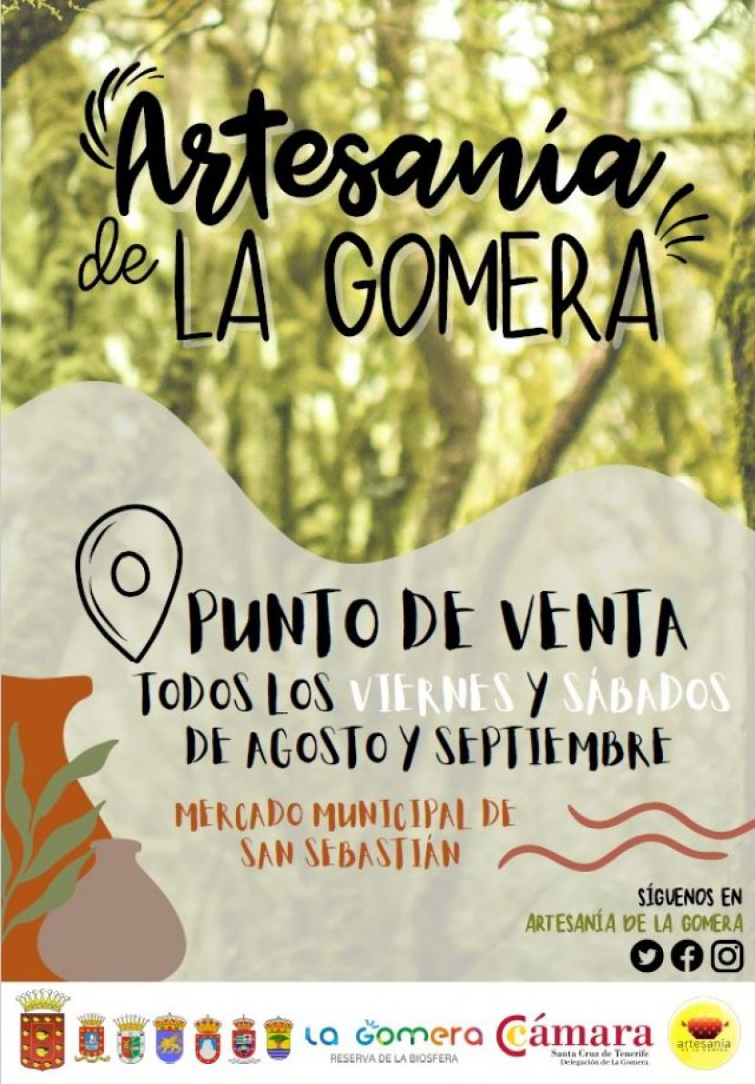 La Gomera: La venta de productos artesanales inician su actividad esta semana