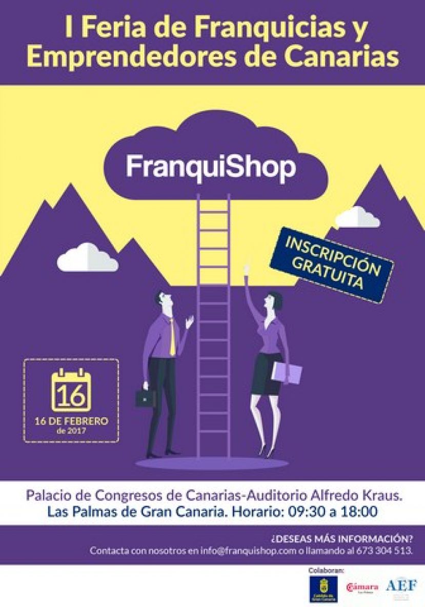 La Feria nacional de Franquicias FranquiShop se estrena en Gran Canaria