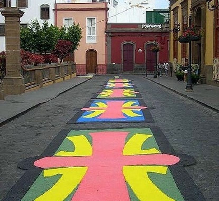 G&aacute;ldar crea un taller para elaboraci&oacute;n de alfombras para el Corpus