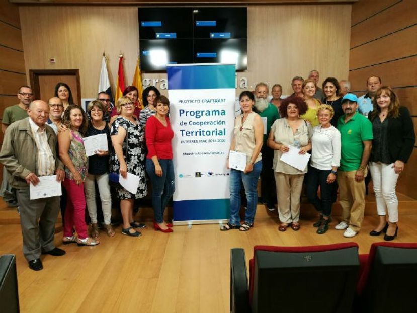 El Cabildo forma 62 artesanos en t&eacute;cnicas de venta, nuevas tecnolog&iacute;as e idiomas dentro del programa europeo Craft and Art